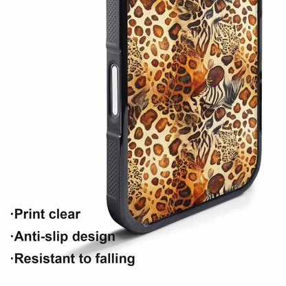 iPhone 17 Pro Max Case — Small Animal Print Pattern, Animal Print, Unique Phone Case Design