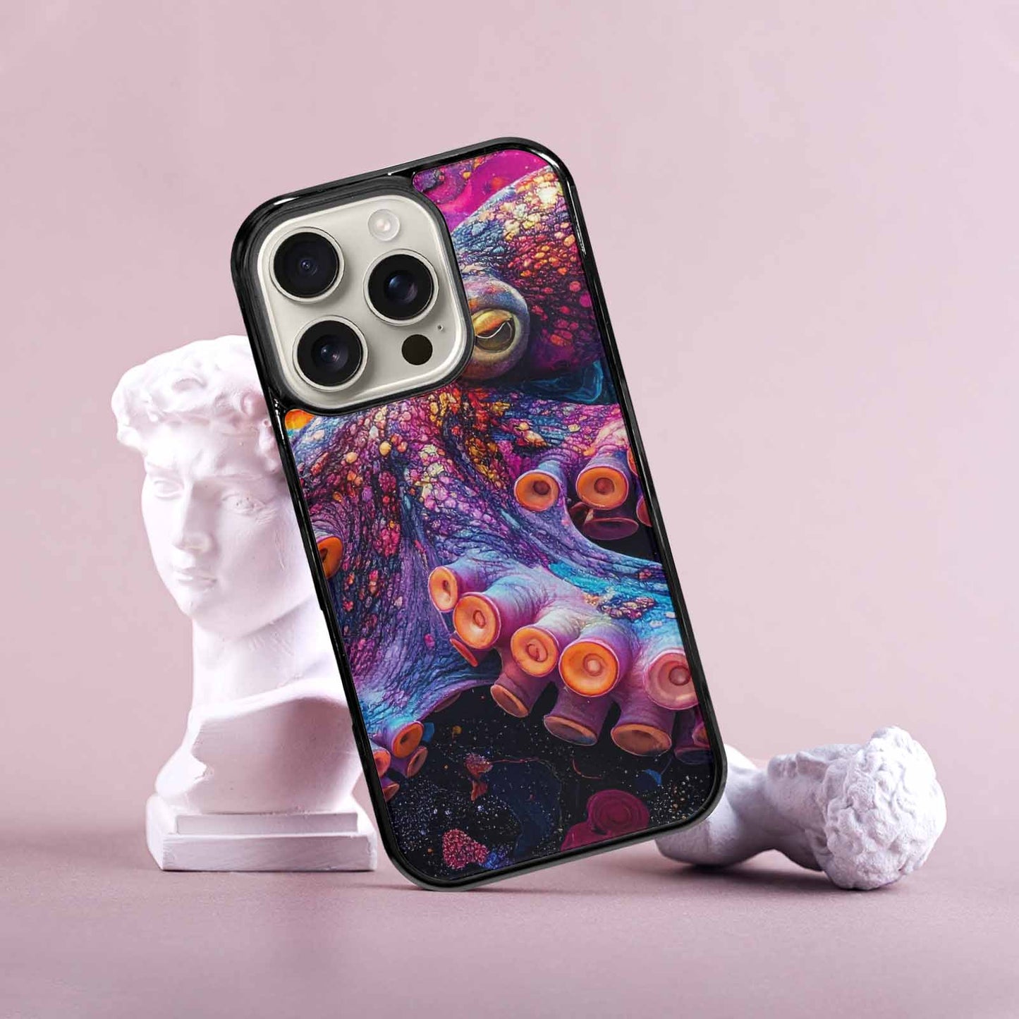 iPhone 16 Pro Case — Octopus Tentacle Octopus Tentacle Pattern Hundreds, Custom Printed Phone Case