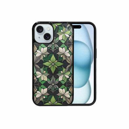 iPhone 15 Case — Aromantic Flag Color Theme Small Rainbow, Original Design Phone Case