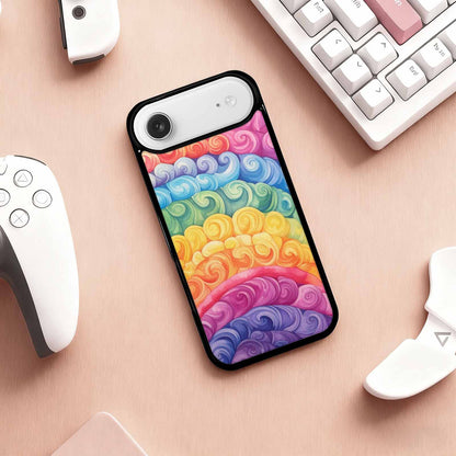 iPhone 17 Air Case — Tie Dye Swirls Tie Dye Tie, Custom Designed Case Cover
