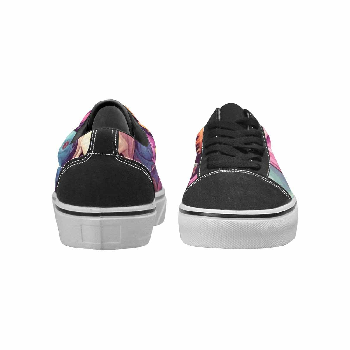 WOMEN'S Ice Cream Monsters  Lace-Up Canvas Dreamcore Shoes