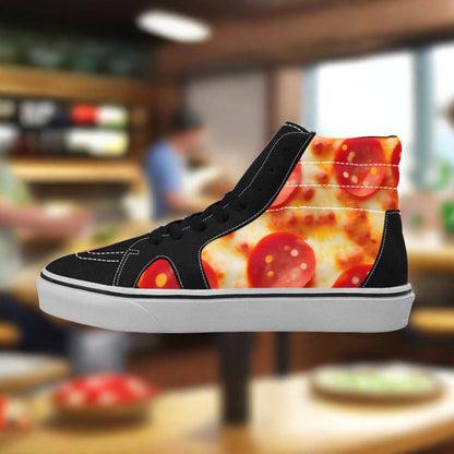 Celtic Crimson Black Unique WOMEN Bold Art - Freaky Shoes | Custom Art Sneakers