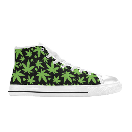 MEN'S Cc Weed 420 Art High Top Canvas Y2K Sneakers