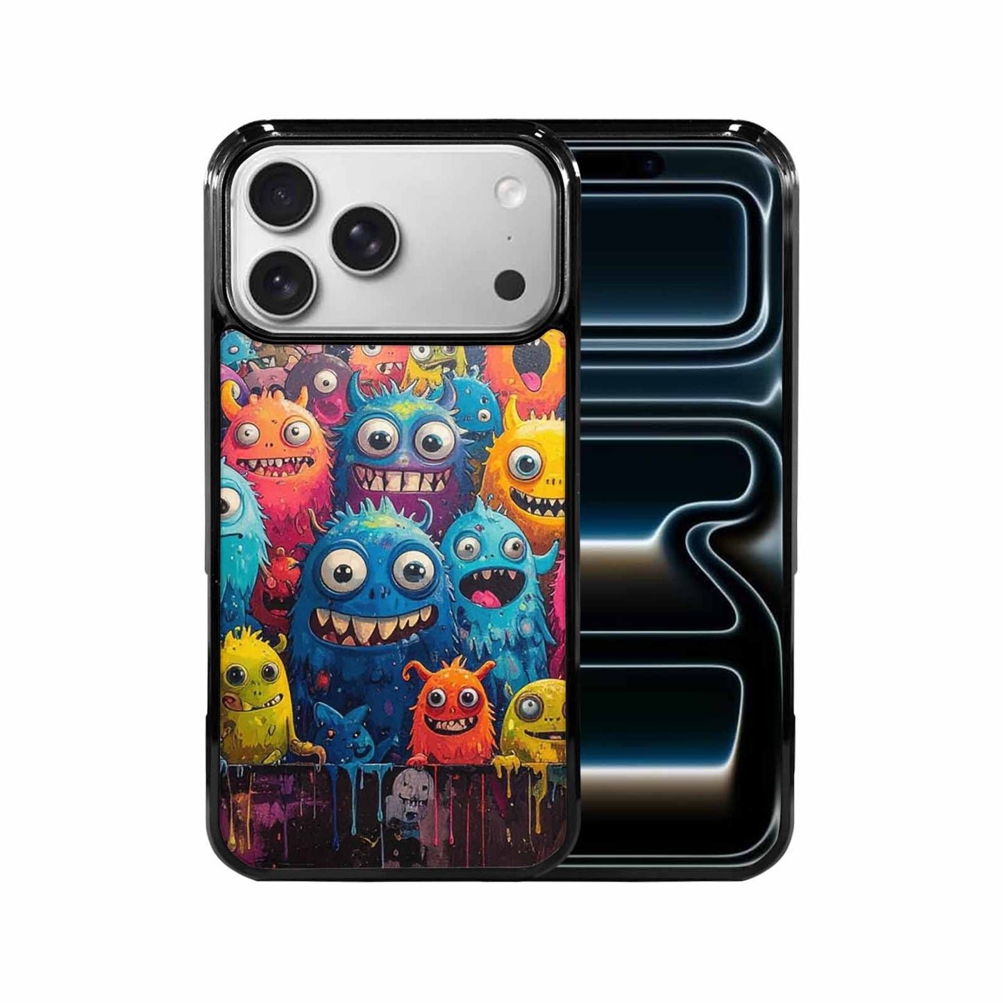 iPhone 17 Pro Max Case — Monsters (general) Cartoon Monst Kq1 Cartoon, Custom Print Case Cover