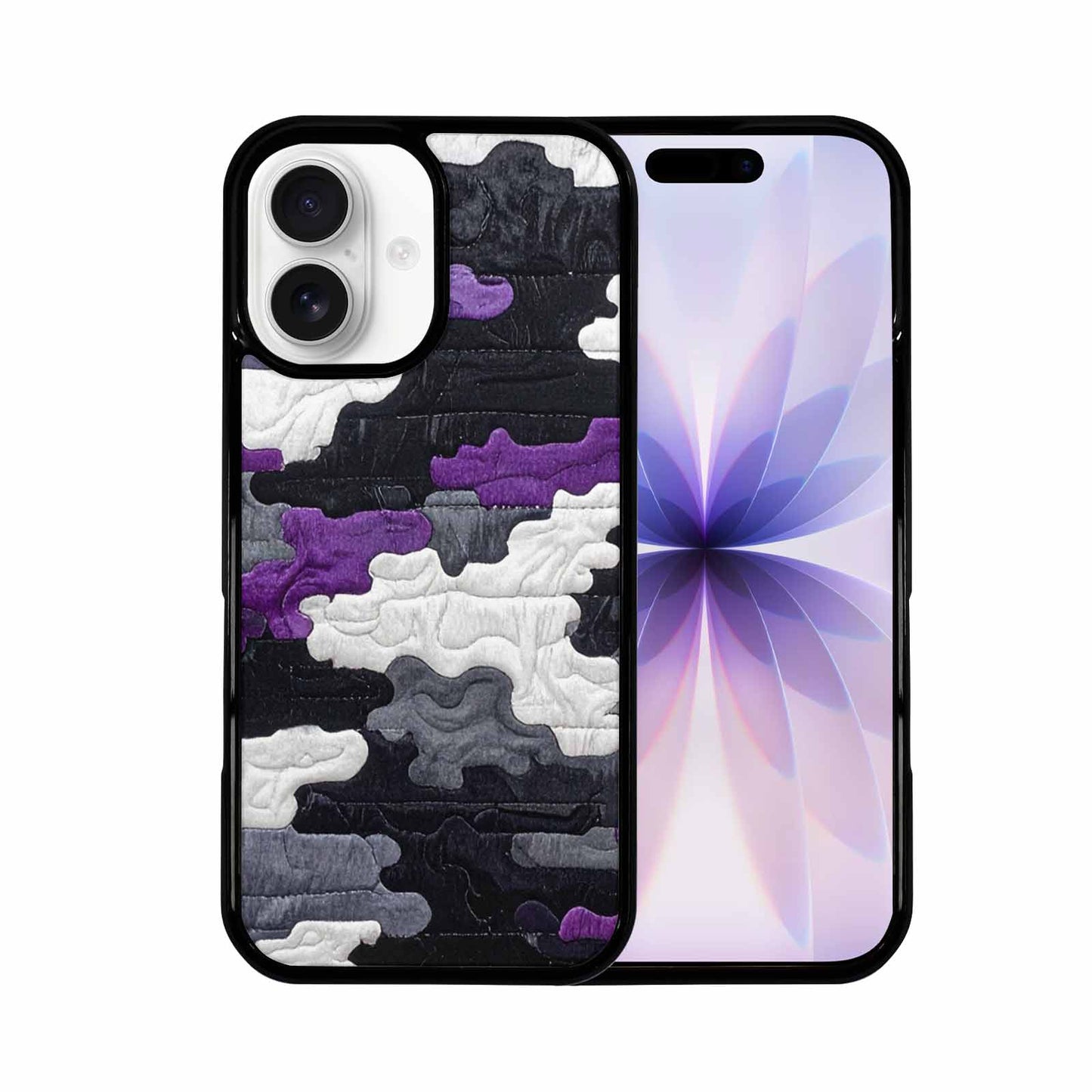 iPhone 17 Case — Vivid Camo Asexual Camo, Custom Printed Phone Case