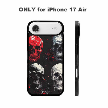 iPhone 17 Air Case — Skull Dark Art Gothic Print Gothic, Custom Phone Case