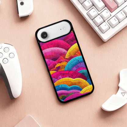 iPhone 17 Air Case — Vivid Camo Pansexual Pride Camo, Custom Made Phone Cover