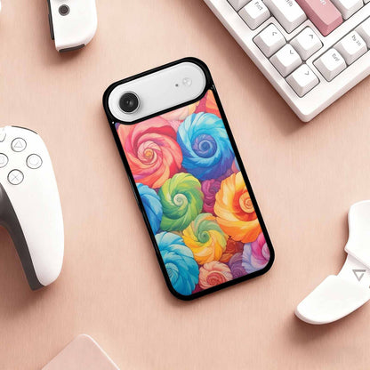 iPhone 17 Air Case — Tie Dye Swirls Tie Dye Tie, Original Design Phone Case