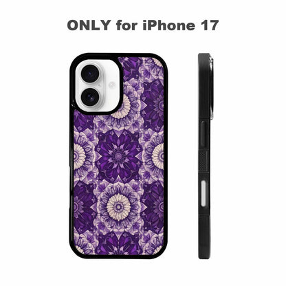 iPhone 17 Case — Small Mandala Pattern, Randomly Floral, Customized Protective Case