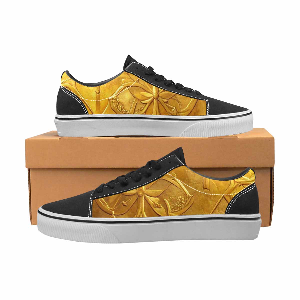 WOMEN'S Cross Faith Iconography Canvas Lace-Up Cottagecore Shoes