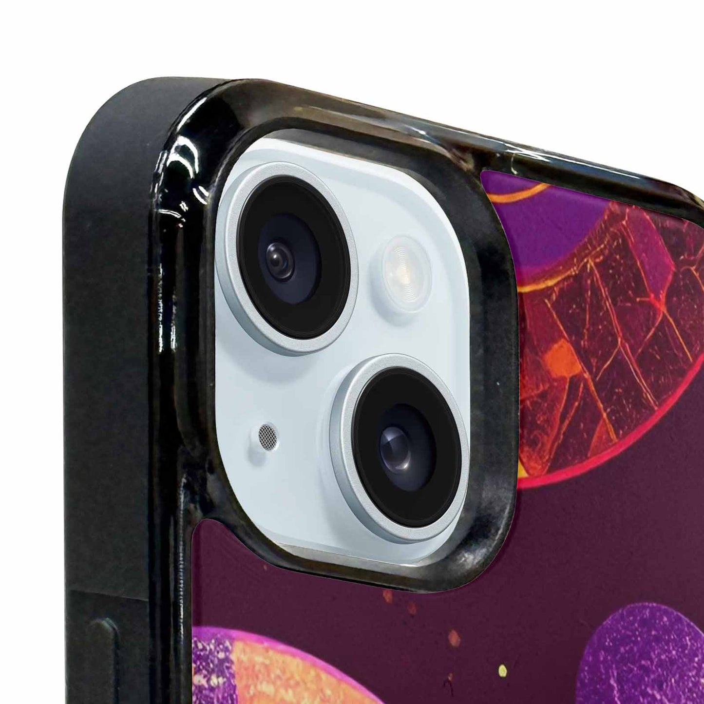 iPhone 15 Plus Case — 1970s Disco Art Pattern, Original Design Phone Case