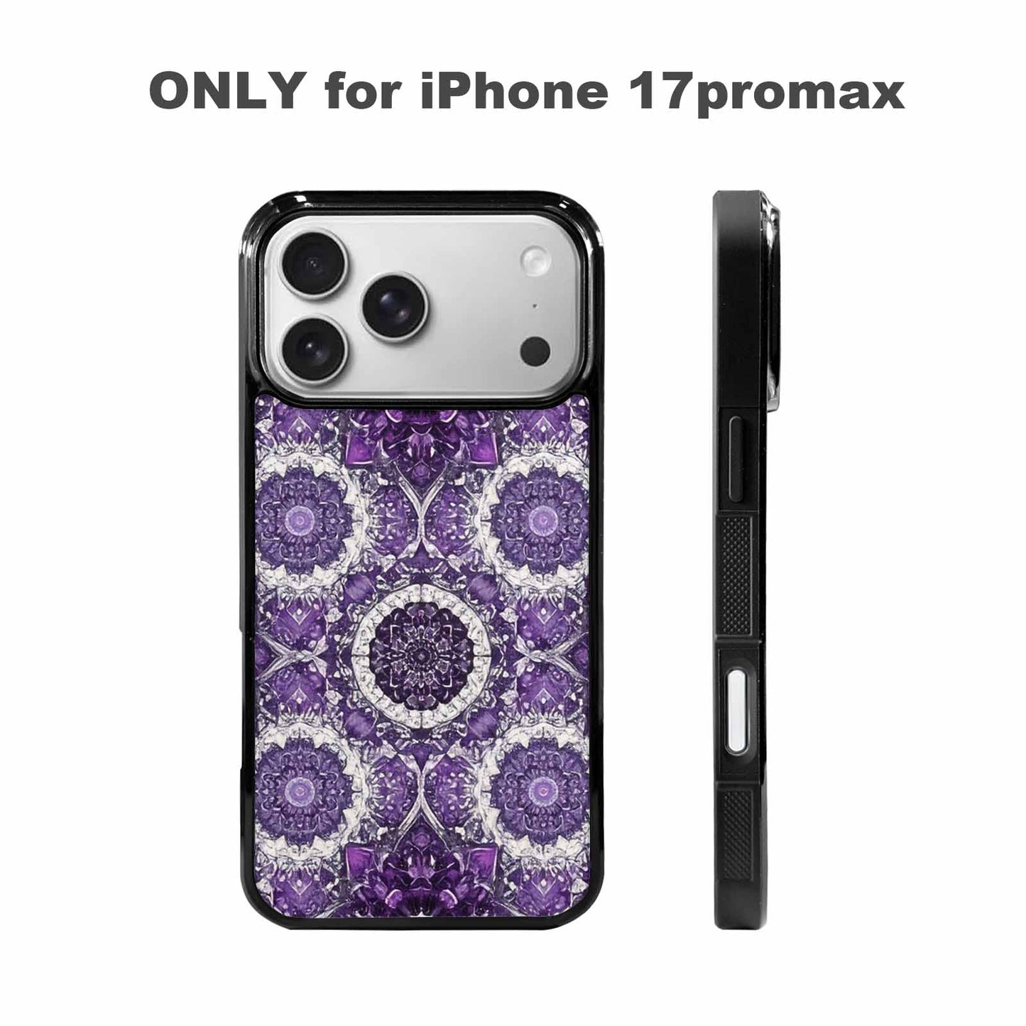 iPhone 17 Pro Max Case — Small Mandala Pattern, Randomly Floral, Unique Phone Case Design