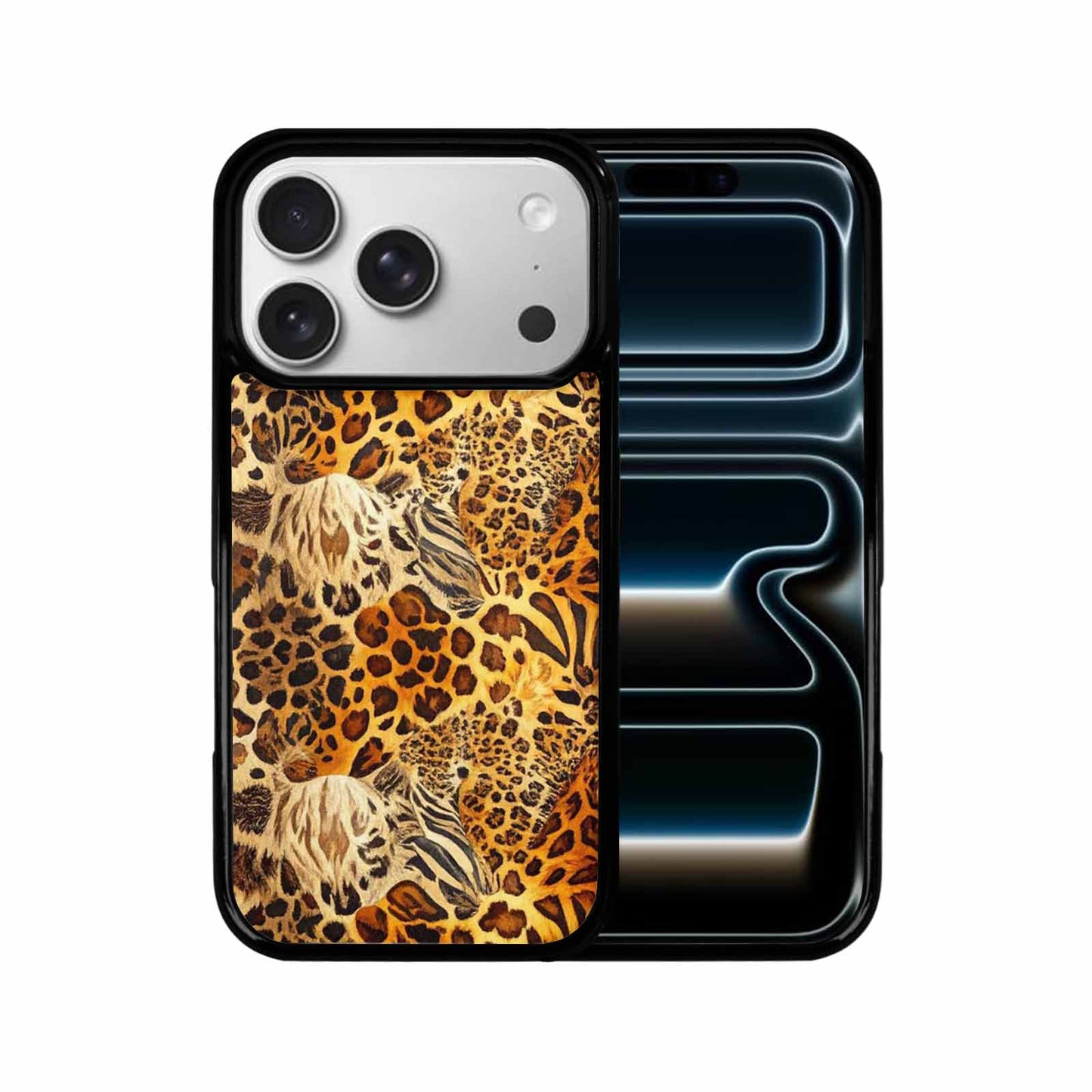 iPhone 17 Pro Case — Small Animal Print Pattern Randomly Animal, Custom Art Phone Cover