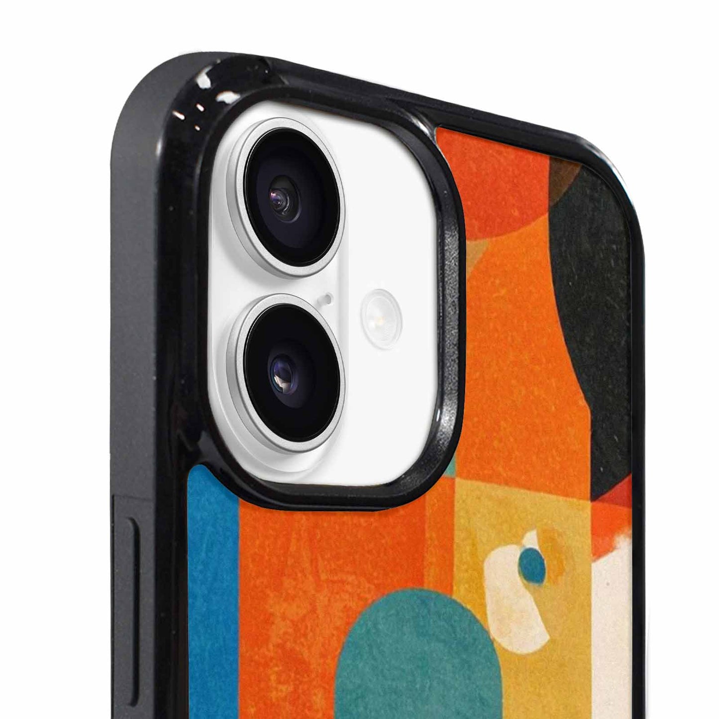iPhone 17 Case — Memphis Art Pattern Retro Vintage, Personalized Phone Case