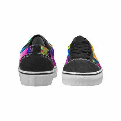 WOMEN'S Ice Cream Monsters  Lace-Up Canvas Dreamlike Shoes