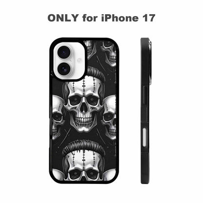 iPhone 17 Case — Skull Dark Art Gothic Print Gothic, Personalized Phone Case