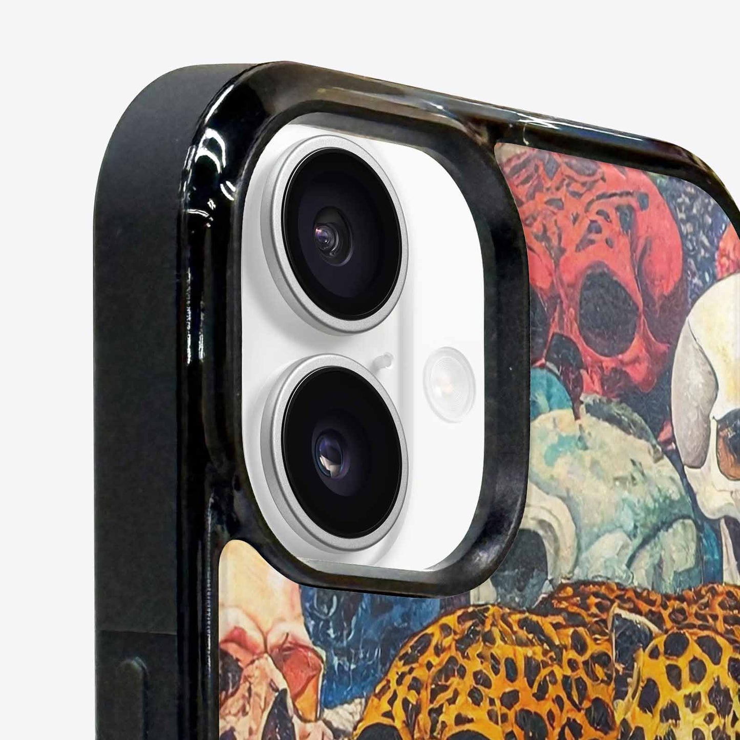 iPhone 16 Plus Case — Skulls Animal Printskulls Patt, Custom Designed Case Cover