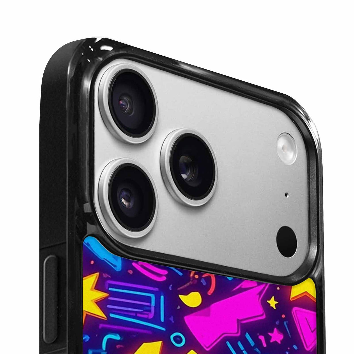 iPhone 17 Pro Case — Retro Motif Retro Motifs Pattern Retro, Custom Art Phone Cover