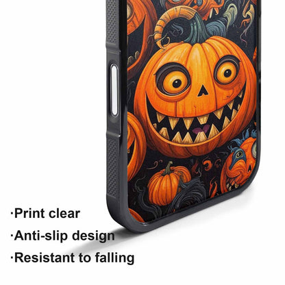 iPhone 17 Pro Max Case — Cartoon Pumpkin Monster Cartoon Cute, Unique Phone Case Design
