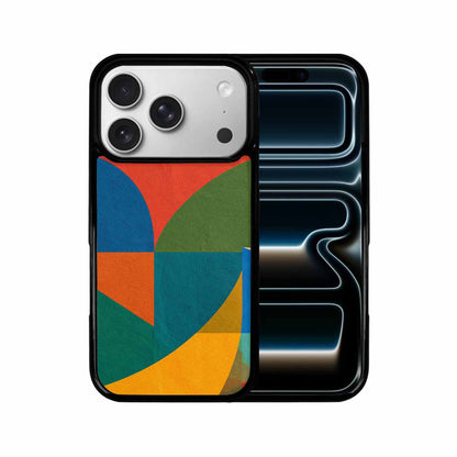 iPhone 17 Pro Case — Memphis Art Pattern Retro Vintage, Customized Protective Case
