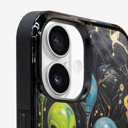iPhone 16 Case — Aliens Marblemelting Aliens Pa F3p, Custom Phone Case