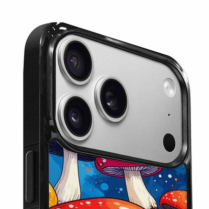 iPhone 17 Pro Case — Vivid Winter Mushroom Seamless Cartoon Cute, Personalized Phone Case