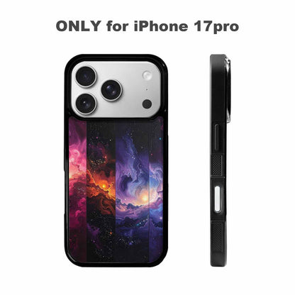 iPhone 17 Pro Case — Galaxy Cosmic Print Texture Wallpaper Galaxy, Custom Made Phone Cover