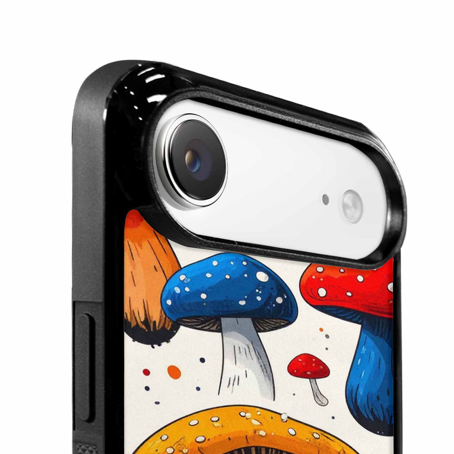 iPhone 17 Air Case — Vivid Winter Mushroom Seamless Cartoon Cute, Unique Phone Case Design