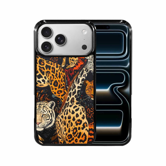 iPhone 17 Pro Max Case — Small Animal Print Pattern, Animal Print, Original Design Phone Case