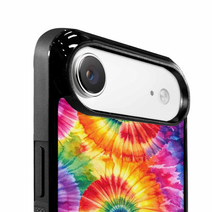 iPhone 17 Air Case — Tie Dye Spiral Rainbow Blended Tie, Custom Made Phone Cover