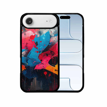 iPhone 17 Air Case — Seamless Repeating Pattern Of Overlapping Camo, Custom Phone Case