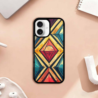 iPhone 17 Case — Vintage Summer Diamond Retro Vintage, Custom Designed Case Cover