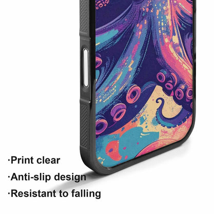 iPhone 17 Case — Chrome Cryptid Folklore Original Art, Custom Print Case Cover
