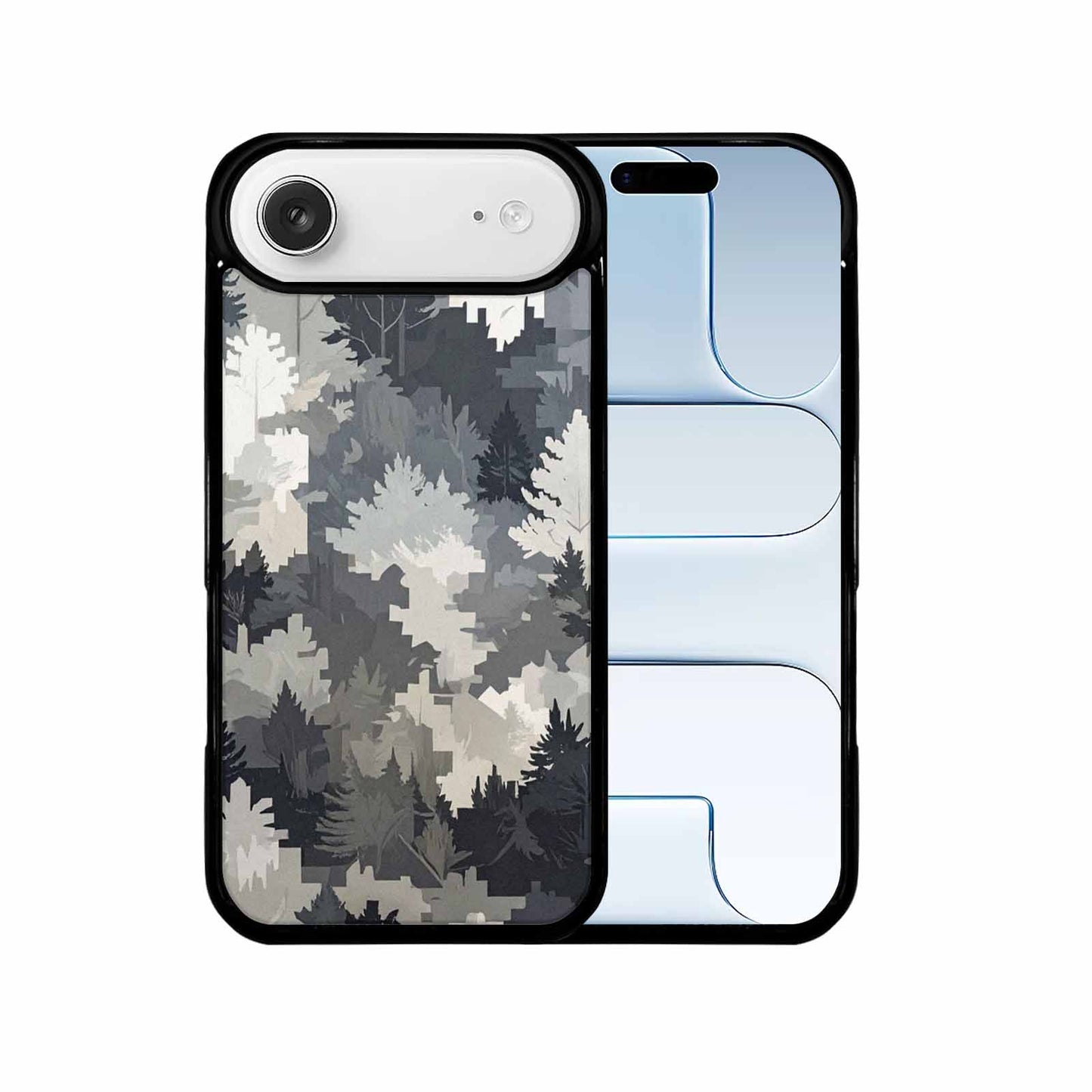 iPhone 17 Air Case — Small Military Camouflage Blotch Pattern Camo, Original Design Phone Case