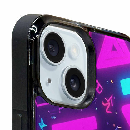 iPhone 15 Plus Case — 80s Retro Motif 80s Retro Motifs, Original Design Phone Case