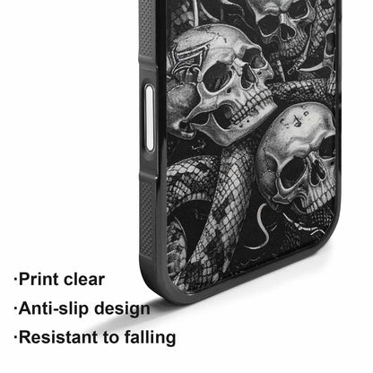 iPhone 17 Case — Skull Dark Art Gothic Print Gothic, Original Design Phone Case
