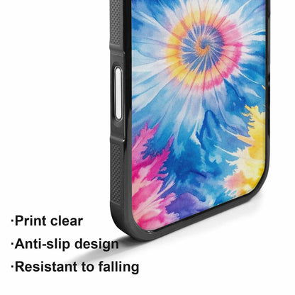 iPhone 17 Case — Small Tie Dye Swirl Tie Dye, Customized Protective Case