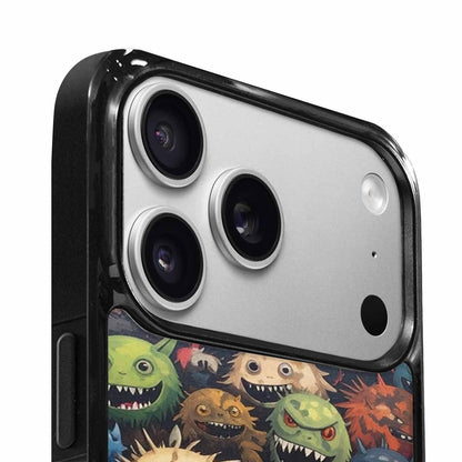 iPhone 17 Pro Case — Monsters Camomonsters Pattern Qch Camo, Custom Phone Case