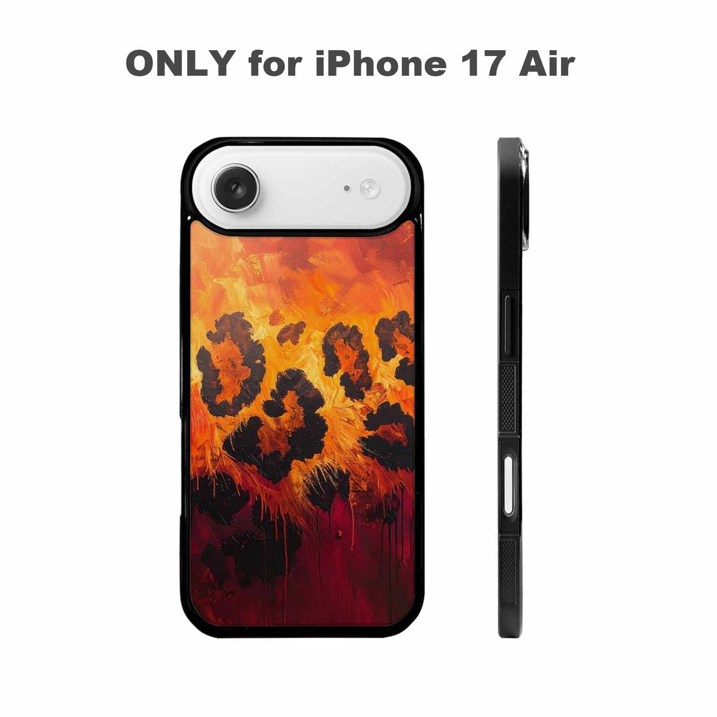 iPhone 17 Air Case — Seamless Repeating Pattern Of Overlapping Animal, Original Design Phone Case