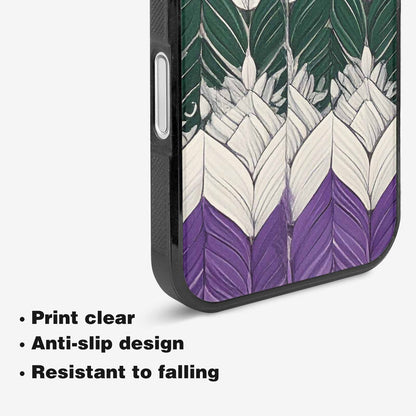 iPhone 16 Plus Case — Genderqueer Flag Color Theme Small Rainbow, Unique Phone Case Design