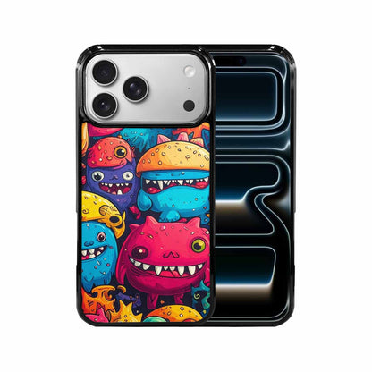 iPhone 17 Pro Max Case — Small Cartoon Monster Character Cartoon Cute, Original Design Phone Case