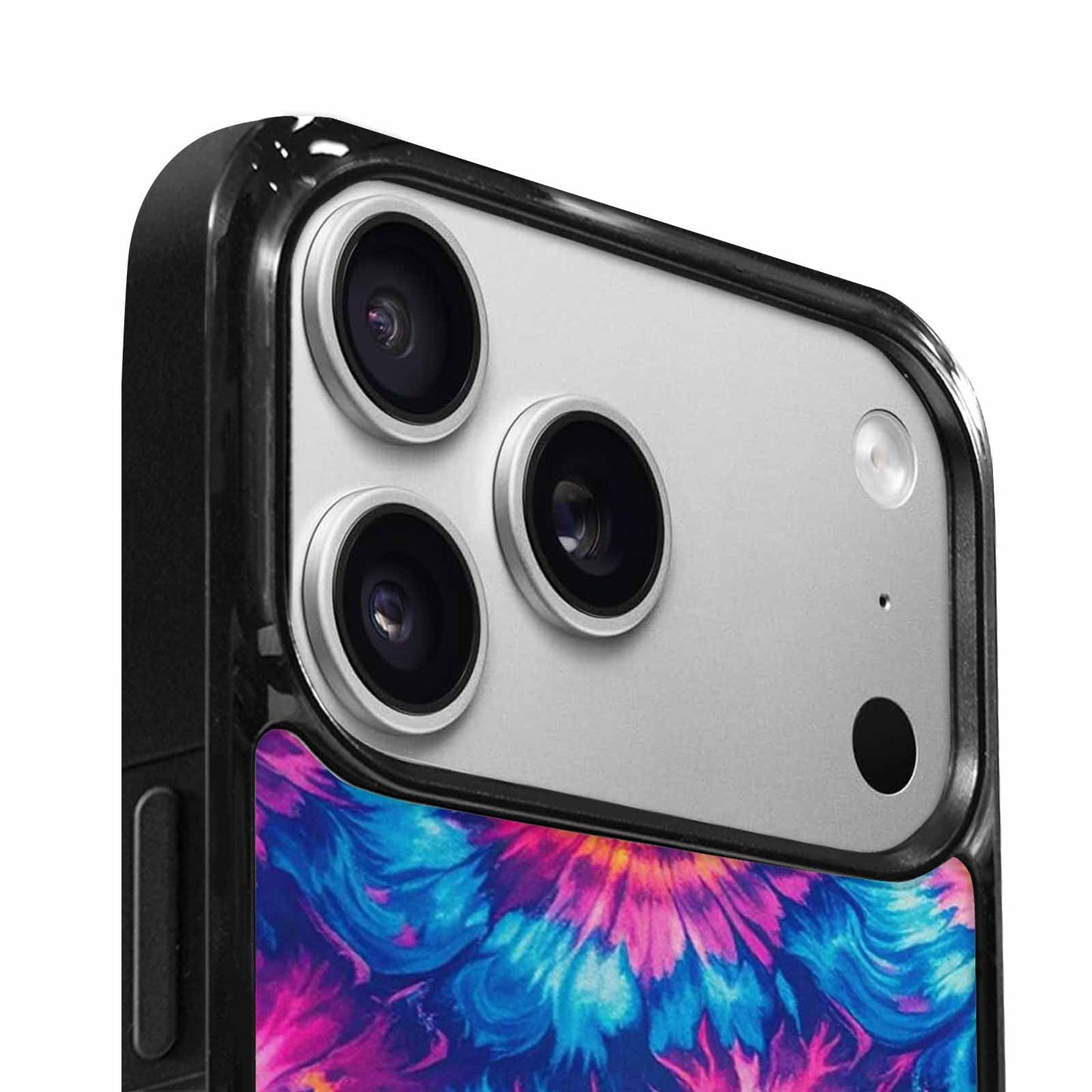 iPhone 17 Pro Case — Small Tie Dye Swirl Pattern Tie, Custom Made Phone Cover