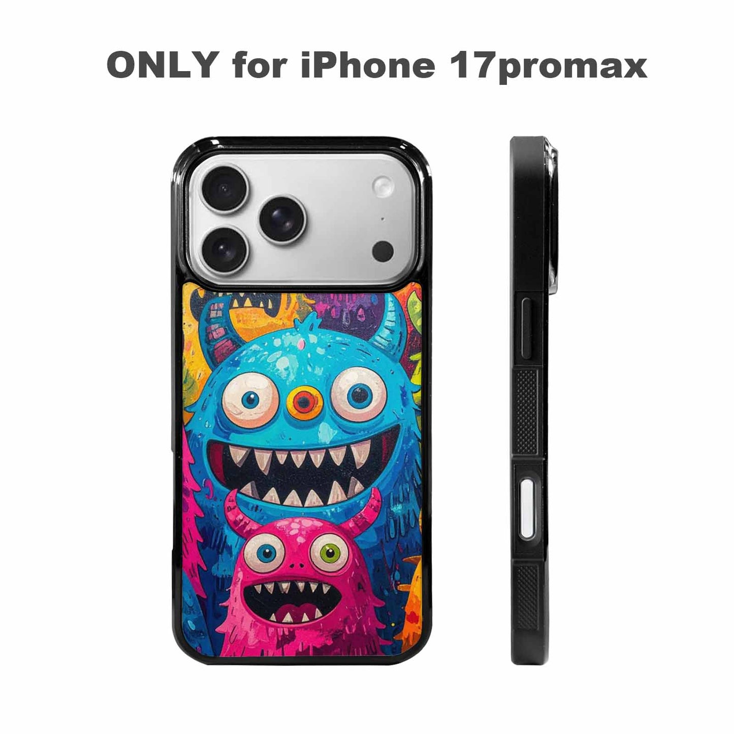 iPhone 17 Pro Max Case — Goofy Cartoon Monster Cartoon Cute, Custom Print Case Cover
