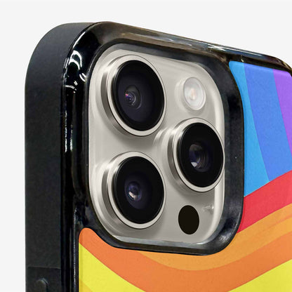 iPhone 16 Pro Case — Rainbow Pride, Personalized Phone Case