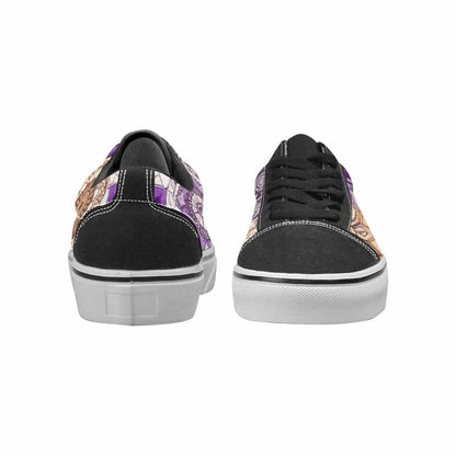 MEN'S Mandala Canvas Lace-Up Grunge Sneakers