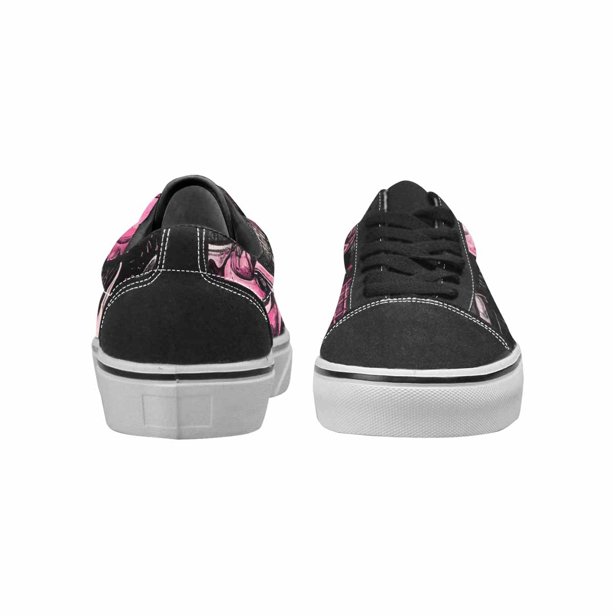 WOMEN'S Ice Cream Motif Lace-Up Canvas Aesthetic Shoes