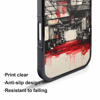 iPhone 17 Pro Max Case — Liminal Space Fragment Black Galaxy Space, Unique Phone Case Design
