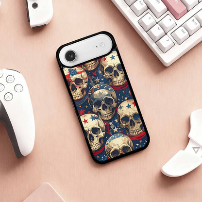 iPhone 17 Air Case — Skull Dark Art Gothic Print Gothic, Unique Phone Case Design