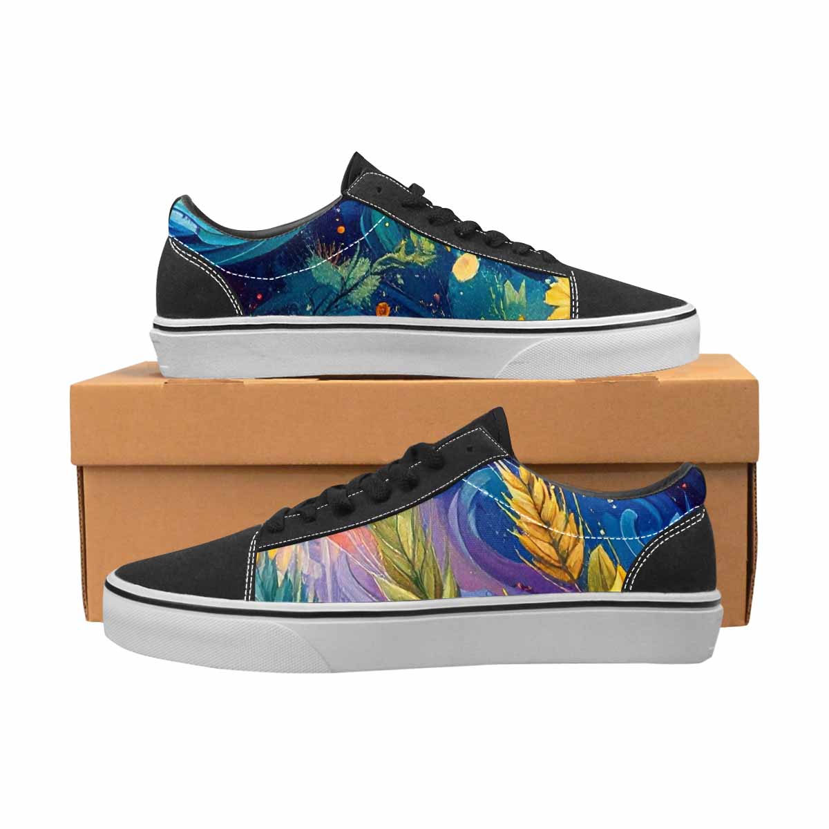 WOMEN'S Blend All Versions Canvas Lace-Up Y2K Custom Sneakers