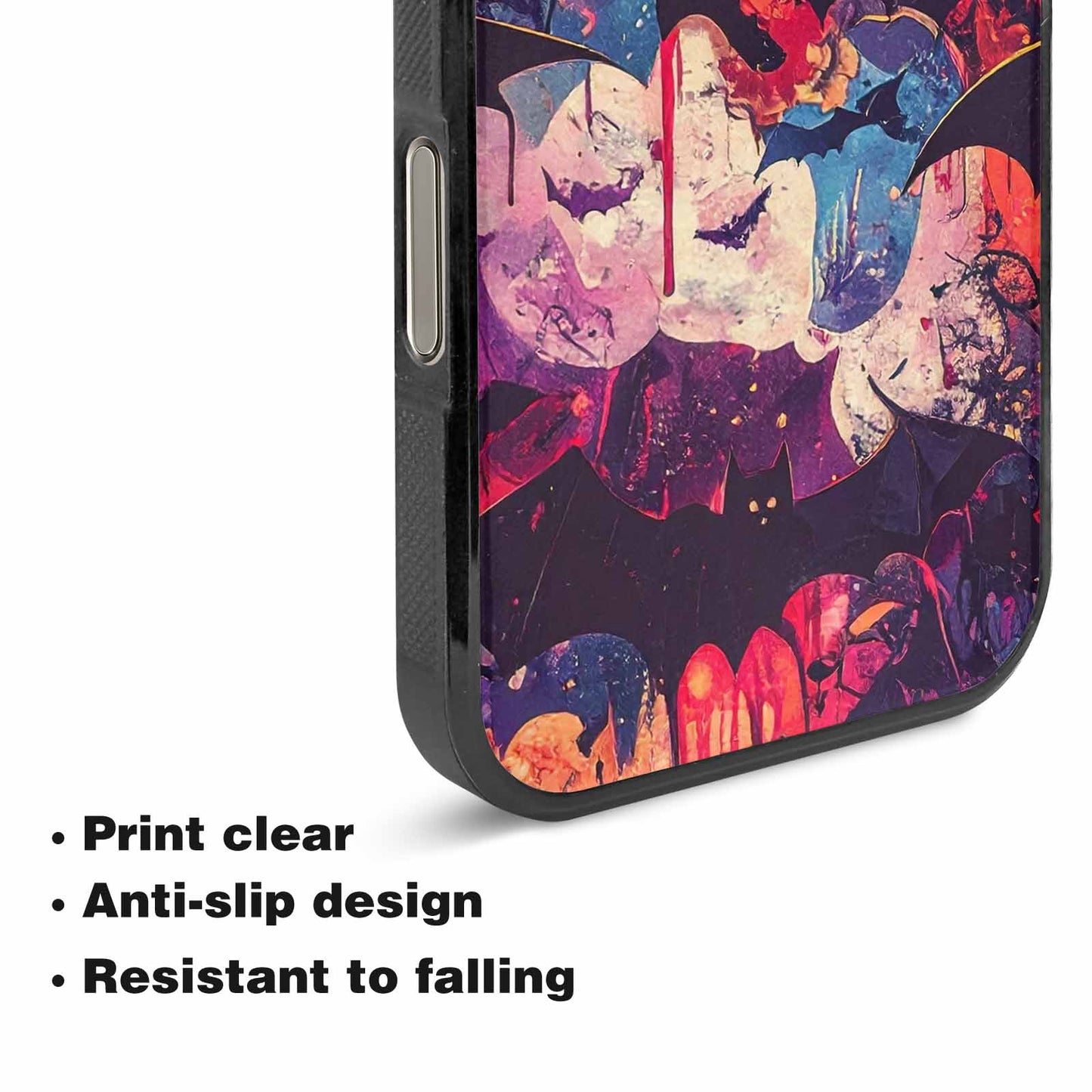 iPhone 16 Pro Case — Vampire Fangs Bats Vampire Fangs And, Custom Art Phone Cover